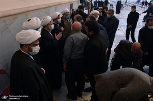 مراسم بزرگداشت آیت الله جلالی خمینی(ره) در حرم مطهر حضرت امام(س)