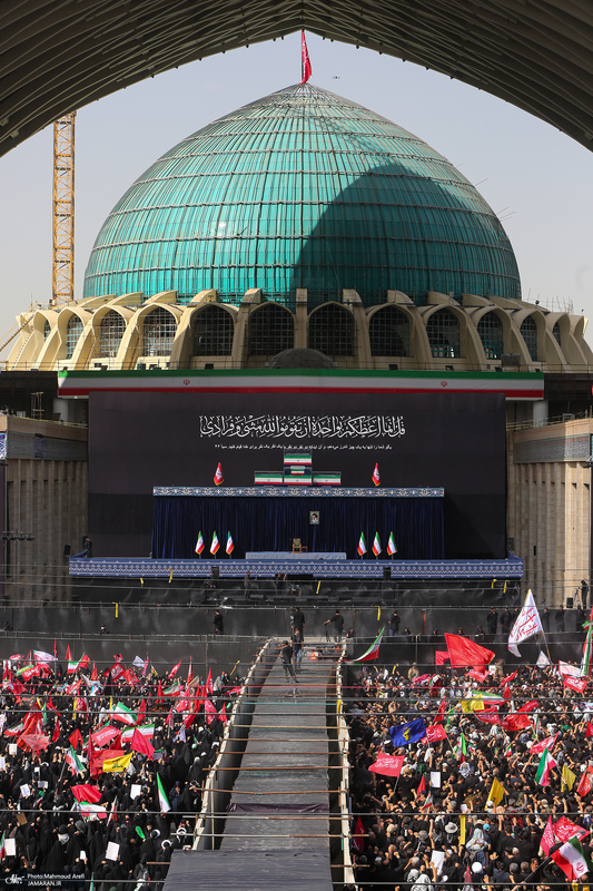 مراسم وداع با رهبر شهید انقلاب در مصلی تهران -3
