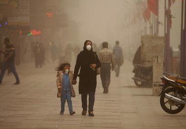 غلظت گرد و غبار در آبادان به 4.8 برابر حد مجاز رسید