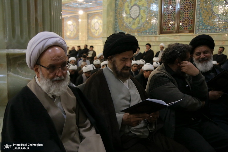 مراسم بزرگداشت آیت الله سیدجعفر خوانساری(ره) با حضور سید حسن خمینی