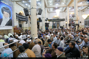 پنجاه و هشتمین سالگرد ارتحال آیت الله العظمی بروجردی(ره) در مسجد اعظم قم