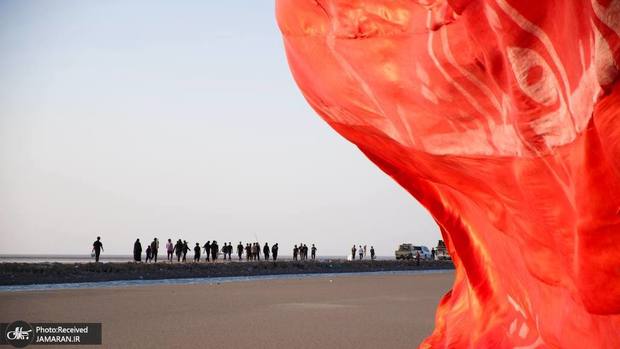 آغاز راهپیمایی اربعین از دورترین نقطه در جنوب عراق + عکس ها