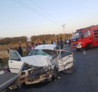 حادثه رانندگی مرگبار در محور مرند - خوی