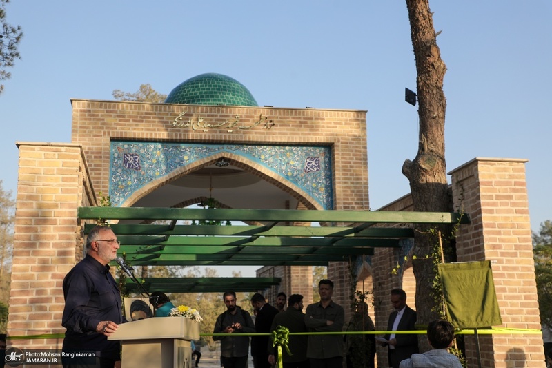 مراسم رونمایی از بنای یادمان مزار شهید سید علی اندرزگو