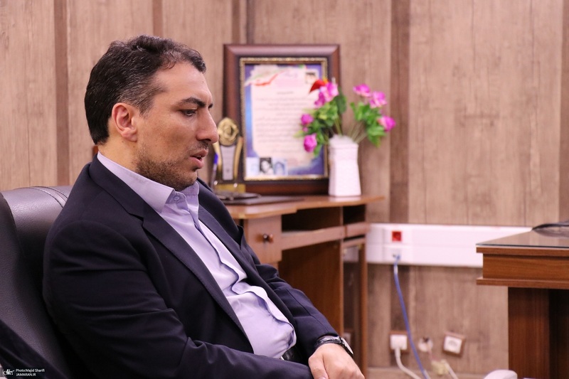 دیدارها معاون فرهنگی و هنری موسسه تنظیم و نشر آثار امام خمینی از شهرستان خمین‎‎