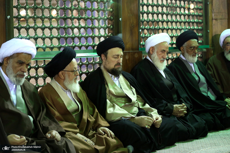 تجدید میثاق رئیس و اعضای مجلس خبرگان رهبری با آرمان های امام خمینی (س)