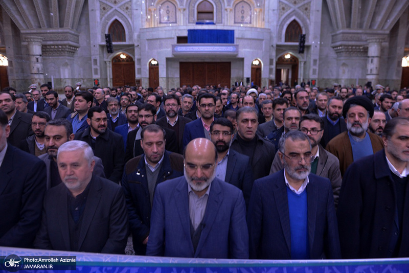 تجدید میثاق رییس، مدیران و کارکنان صداوسیما با آرمان های حضرت امام(س)