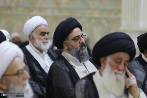 نشست دوره ای اساتید سطوح عالیه و خارج حوزه علمیه قم‎