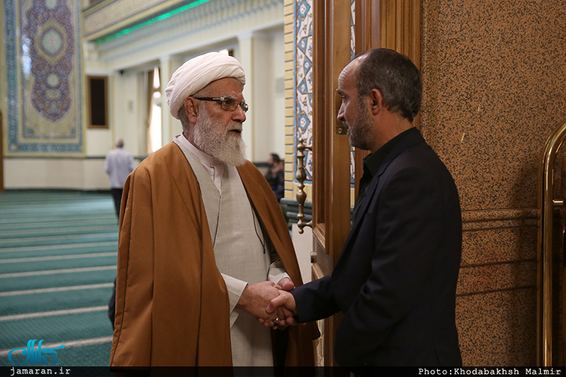 مراسم ترحیم مادر یکی از کارکنان موسسه تنظیم و نشر آثار امام خمینی(س)