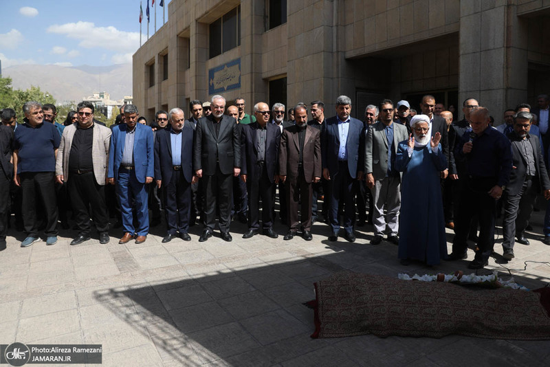 مراسم تشییع سیروس پرهام