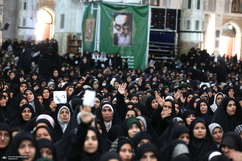 حضور شخصیت‌های سیاسی و مسئولان کشوری و لشکری در مراسم سالگرد ارتحال حضرت امام خمینی (س) -2