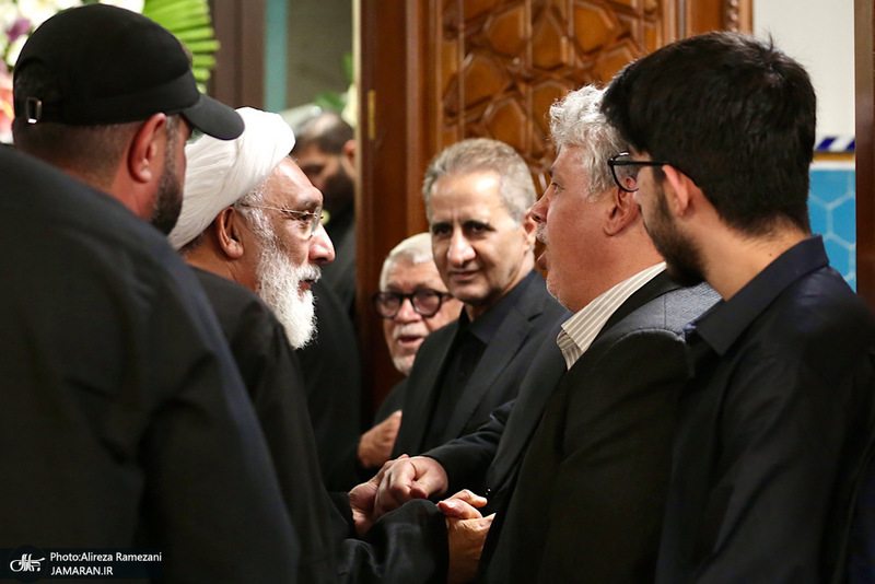 مراسم ختم برادر مرحوم آیت الله هاشمی رفسنجانی (ره)