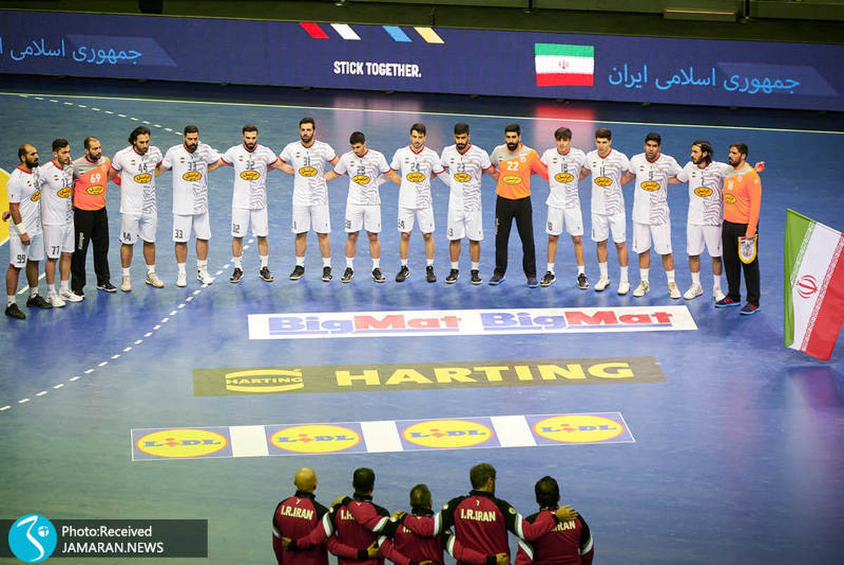 بیست و چهارمی هندبال ایران در قهرمانی مردان جهان