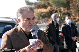 مراسم تشییع و خاکسپاری مرحوم حجت الاسلام و المسلمین سید رضا حسینی امین