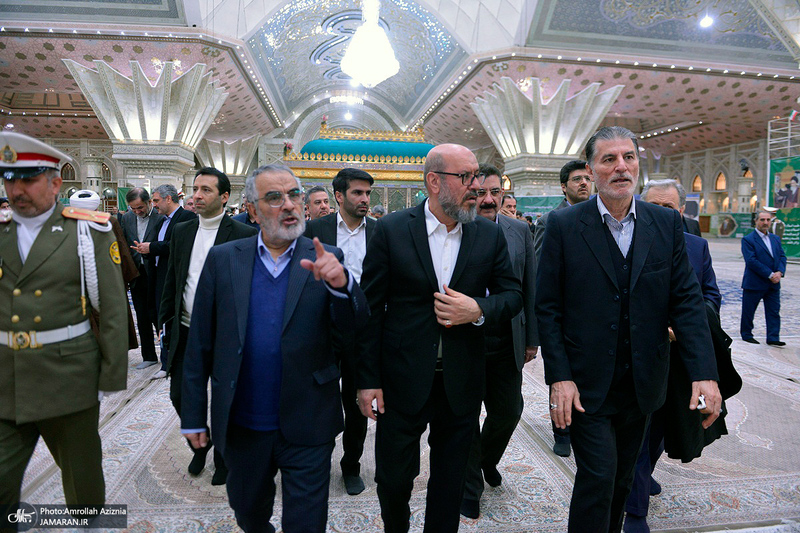 تجدید میثاق رئیس و مدیران بنیاد مستضعفان با آرمان های حضرت امام خمینی (س)