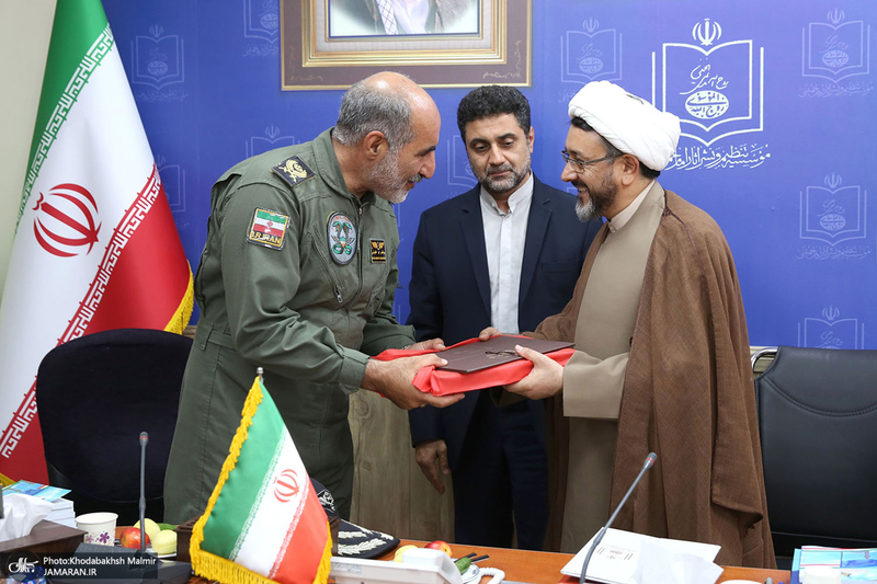 دیدار پیشکسوتان رژه 19 تیر 1358 با رییس موسسه تنظیم و نشر آثار امام خمینی (س)