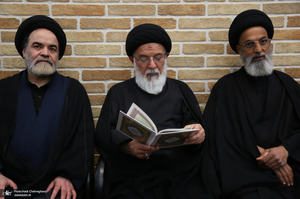 مراسم وداع با آیت الله العظمی شبیری زنجانی (ره)