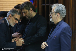 مراسم ختم مادر مهدی طباطبایی