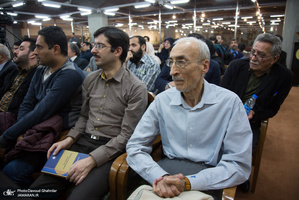 مراسم رونمایی از کتاب آیت الله محقق داماد به نام «مکتب اجتهادی آخوند خراسانی»