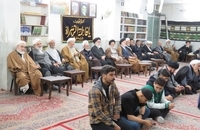 مراسم سوگواری به مناسبت سالروز شهادت حضرت فاطمه زهرا (س) در دفتر آیت الله العظمی صانعی (5)