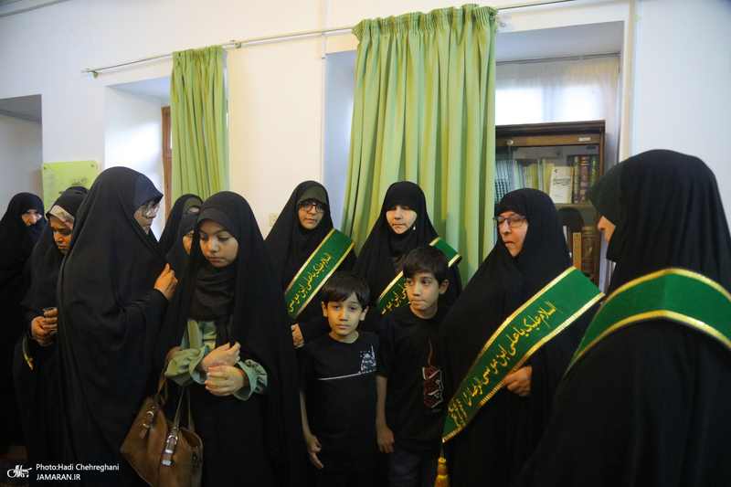 حال و هوای بیت حضرت امام خمینی (س) در قم در روز 14 خرداد‎