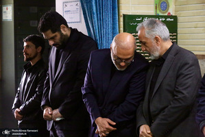 مراسم وداع با پیکر شهید امیر دریا سالار علی شمخانی