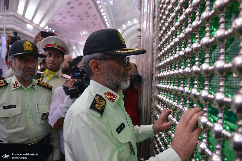 تجدید میثاق نیروهای فراجا با آرمان های امام خمینی (س)