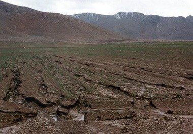 باز باران با فرسایش بهاری خاک