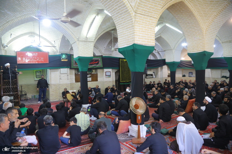 عزاداری تاسوعای حسینی در «مسجد آقا» با بیش از 80 سال سابقه