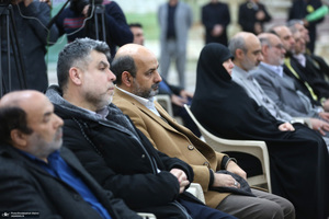 تجدید میثاق رئیس و جمعی از مدیران سازمان صداوسیما با آرمان‌های امام خمینی(س)-2