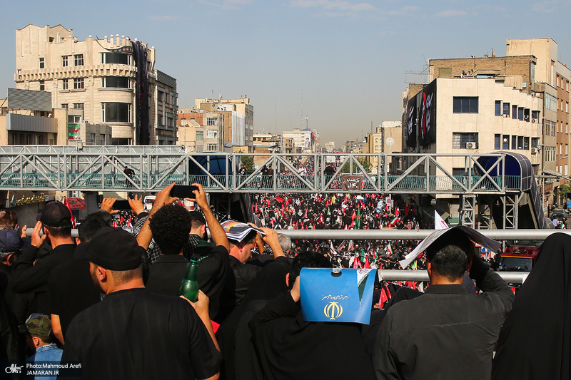 مراسم تشییع پیکر مطهر رهبر شهید انقلاب در تهران -3