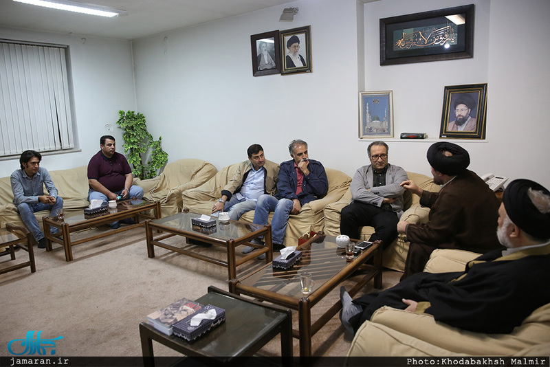 دیدار دبیر جشنواره جهانی فیلم فجر باسیدحسن خمینی 