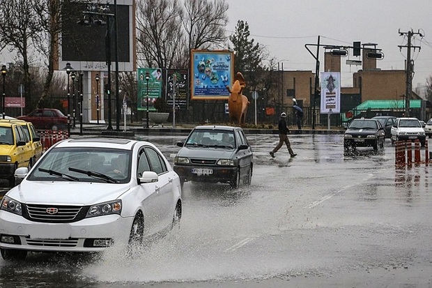 هواشناسی قزوین نسبت به آبگرفتگی معابر هشدار داد
