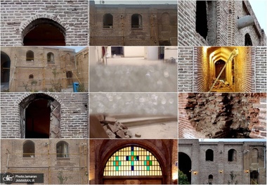 پرسش‌هایی تازه درباره نحوه حفاظت از میراث جهانی قزوین/ در کاروانسرای سعدالسلطنه چه خبر است؟ + تصاویر