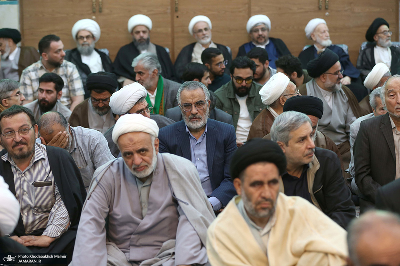 مراسم ختم همسر شهید آیت الله سید مصطفی خمینی (ره) -3