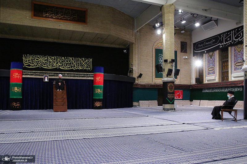 دومین شب مراسم عزاداری حضرت اباعبدالله الحسین (ع) در حسینیه امام خمینی