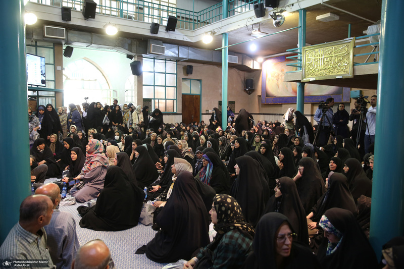 مراسم «کوچه آفتاب» در جماران