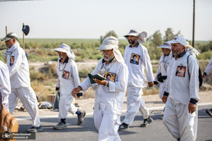 پیاده روی زائران اربعین