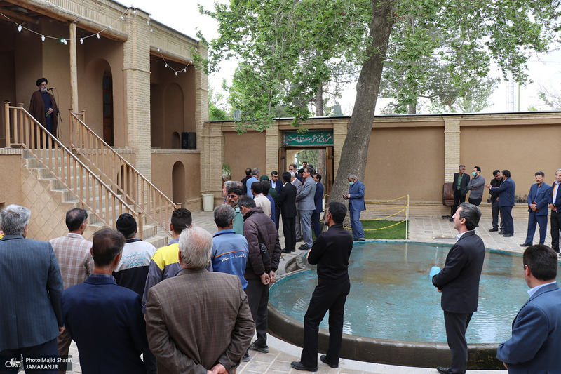 ادای احترام جامعه کارگری به مقام شامخ بنیانگذار جمهوری اسلامی ایران در خمین