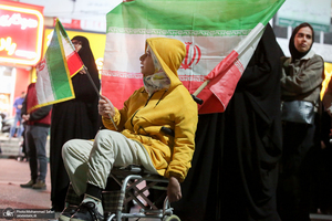 تجمع و راهپیمایی خودرویی در پرند