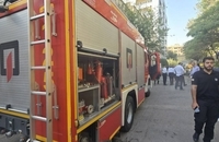 تصاویری از انفجار عصر امروز خیابان کارگر شمالی (5)