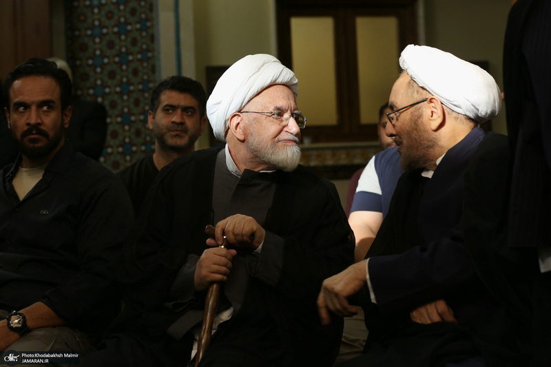 مراسم بزرگداشت محمد علی جماعتی در حسینیه شماره 2 جماران - 1