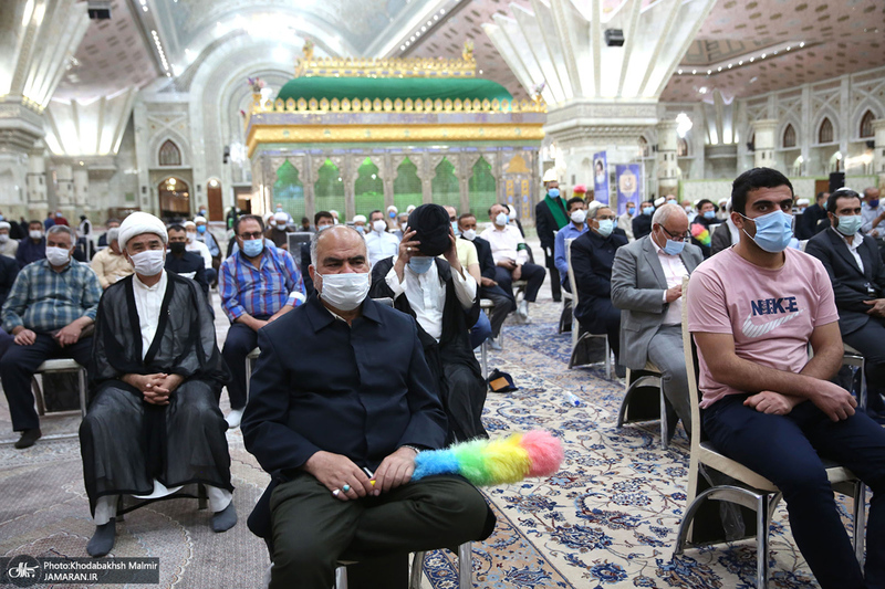 مراسم بزرگداشت حجت الاسلام و المسلمین محتشمی پور(ره) در حرم مطهر امام خمینی