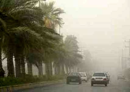وزش طوفان با سرعت 104 کیلومتر بر ساعت در سیستان