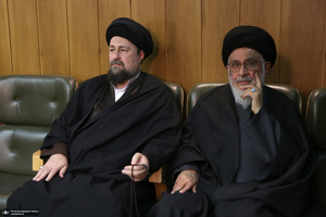 مراسم چهلمین روز درگذشت آیت الله بجنوردی در دائره المعارف بزرگ اسلامی - 1