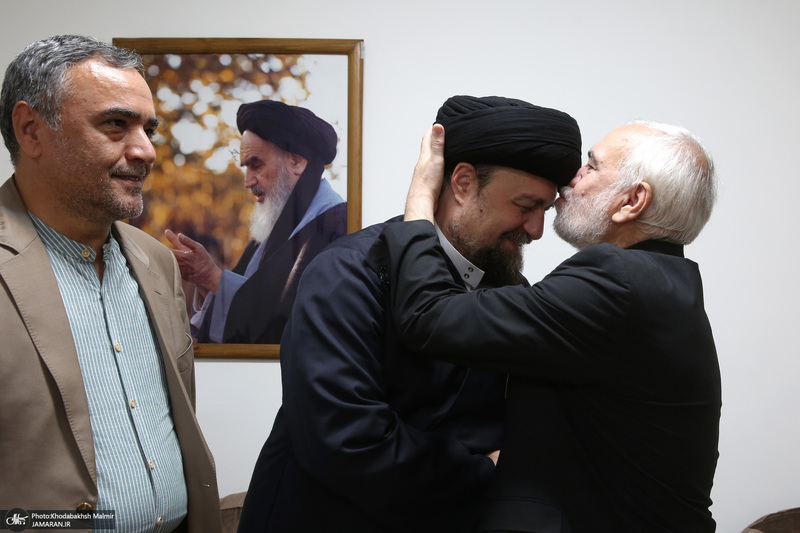 دیدار مدیران سابق تیم های پرسپولیس و استقلال با سید حسن خمینی