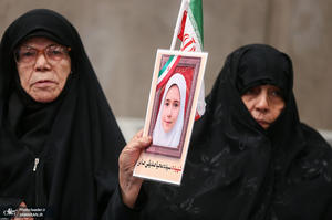 دیدار دانش‌آموزان و دانشجویان با رهبر معظم انقلاب