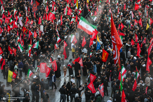 دومین روز مراسم وداع با رهبر شهید انقلاب در مصلای تهران