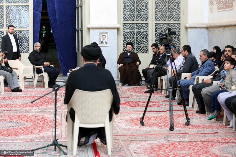 مراسم سالگرد در گذشت سید محمود دعایی در حرم مطهر امام خمینی (س)
