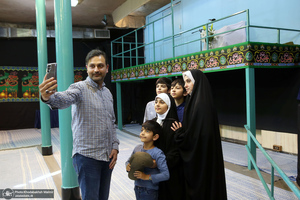 بازدید جمعی از زائرین اباعبدالله الحسین (ع) از کشور ترکیه از جماران